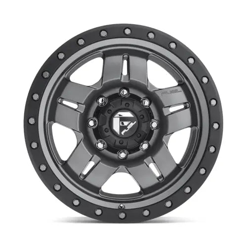 Fuel D558 ANZA 17X8.5 5x139.7 ET-6 CB108.0mm Matte Gun