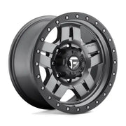 Fuel D558 ANZA 20x9.0 6x139.7mm ET19 CB106.1mm Matte Gun
