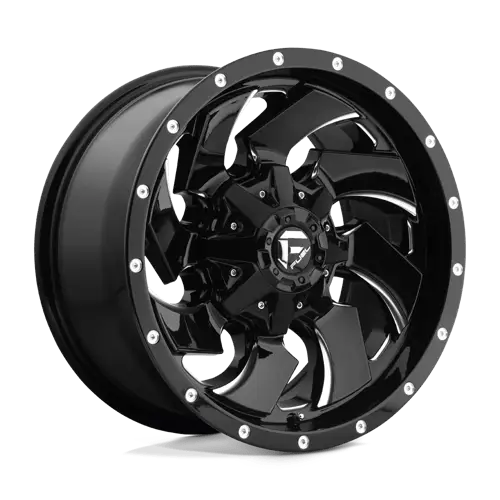 Fuel D574 CLEAVER 20X9.0 8x180 ET20 CB124.2mm Gloss Black