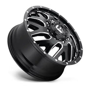 Fuel X ET105 CB121.5mm Gloss Black Milled