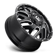 Fuel X ET105 CB142.0mm Gloss Black Milled