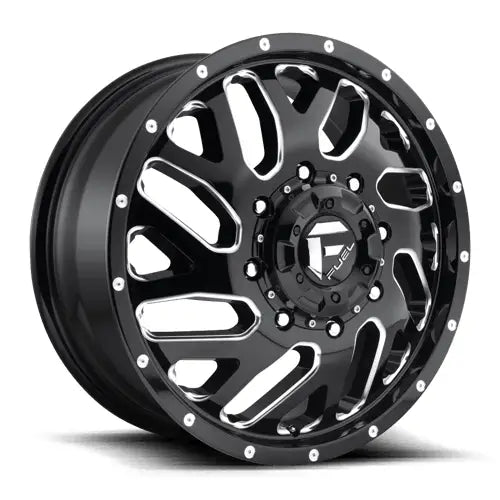 Fuel D581 TRITON 22x8.25 8x210mm ET0 CB154.3mm Gloss Black