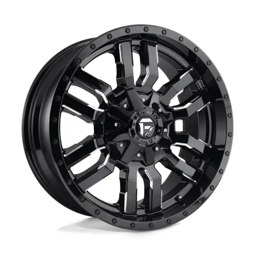 Fuel D595 SLEDGE 20X9.0 8x165.1 ET1 CB125.1mm Gloss Black