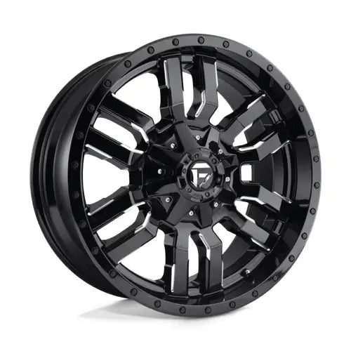 Fuel D595 SLEDGE 20X9.0 8x165.1 ET1 CB125.1mm Gloss Black