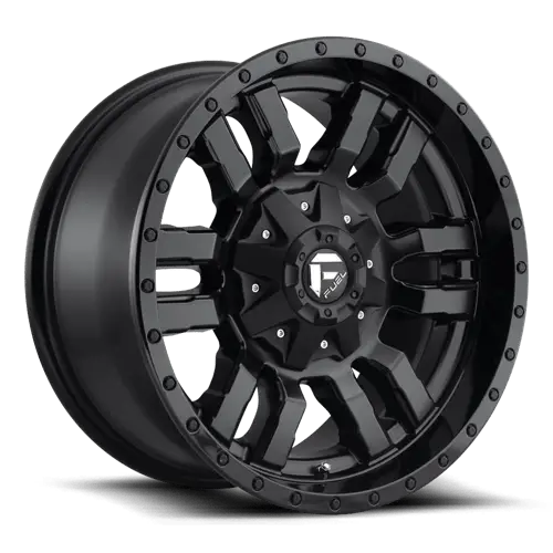 Fuel D596 SLEDGE 20X9.0 8x165.1 ET1 CB125.1mm Matte Black