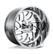 Fuel D609 TRITON 22X12.0 8x170 ET-43 CB125.1mm Chrome Plated