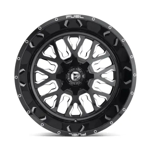 Fuel D611 STROKE 24X14.0 8x170 ET-75 CB125.1mm Gloss Black