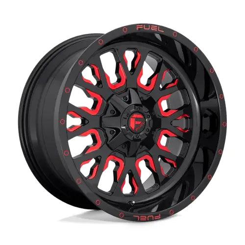 Fuel D612 STROKE 20X9.0 6x135/6x139.7 ET1 CB106.1mm Gloss