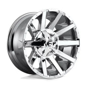 Fuel D614 CONTRA 20X10.0 8x170 ET-18 CB125.1mm Chrome Plated