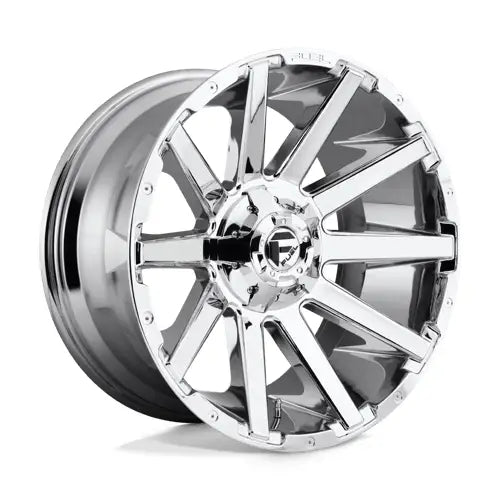 Fuel D614 CONTRA 20X9.0 8x165.1 ET1 CB125.1mm Chrome Plated
