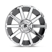Fuel D614 CONTRA 22X10.0 8x170 ET-18 CB125.1mm Chrome Plated