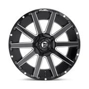 Fuel D615 CONTRA 20X9.0 8x180 ET20 CB124.2mm Gloss Black
