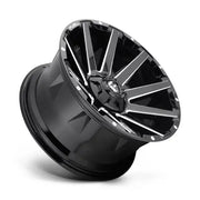 Fuel D615 CONTRA 20X9.0 8x180 ET20 CB124.2mm Gloss Black