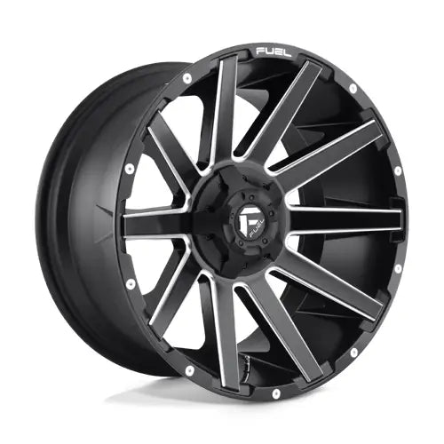 Fuel D616 CONTRA 20X9.0 8x170 ET1 CB125.1mm Matte Black
