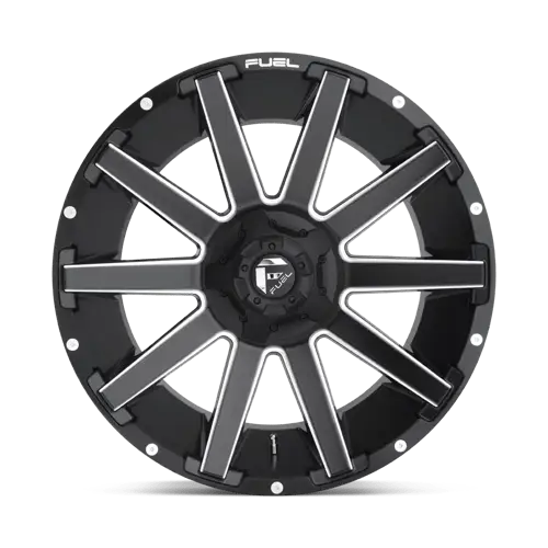 Fuel D616 CONTRA 20X9.0 8x170 ET1 CB125.1mm Matte Black