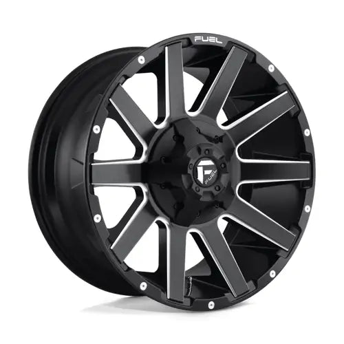 Fuel D616 CONTRA 20X9.0 8x180 ET20 CB124.2mm Matte Black