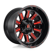 Fuel D621 HARDLINE 20X9.0 8x180 ET1 CB124.2mm Gloss Black