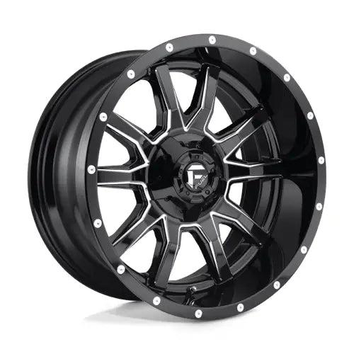 Fuel D627 VANDAL 20X9.0 8x180 ET1 CB124.2mm Gloss Black