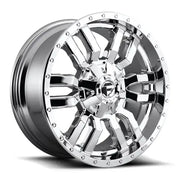 Fuel D631 SLEDGE 20X10.0 8x170 ET-18 CB125.1mm Chrome Plated