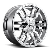 Fuel D631 SLEDGE 20X9.0 8x180 ET20 CB124.2mm Chrome Plated