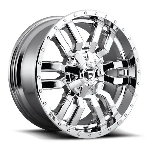 Fuel D631 SLEDGE 20X9.0 8x165.1 ET1 CB125.1mm Chrome Plated