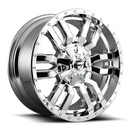 Fuel D631 SLEDGE 20X9.0 8x165.1 ET1 CB125.1mm Chrome Plated