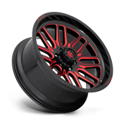 Fuel D663 IGNITE 20X9.0 5x127 ET1 CB71.5mm Gloss Black Red