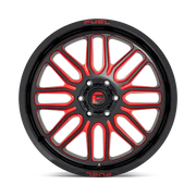 Fuel D663 IGNITE 20X9.0 5x127 ET1 CB71.5mm Gloss Black Red