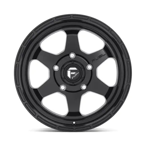Fuel D664 SHOK 20X9.0 6x139.7 ET1 CB106.1mm Matte Black