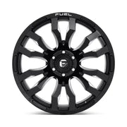 Fuel D673 BLITZ 20X12.0 6x139.7 ET-44 CB106.1mm Gloss Black