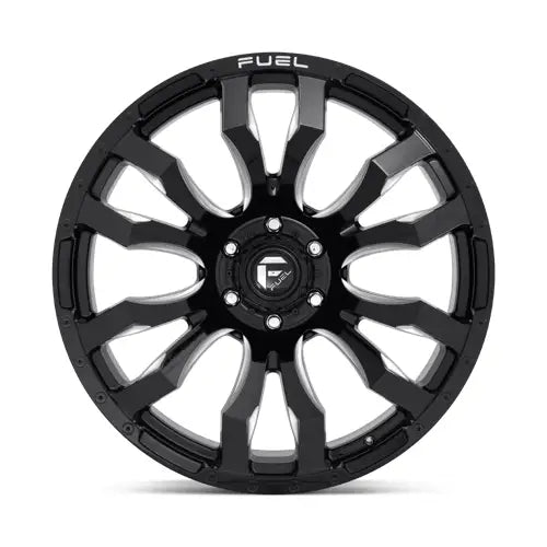 Fuel D673 BLITZ 20X12.0 6x139.7 ET-44 CB106.1mm Gloss Black