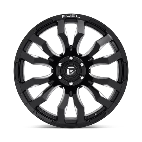 Fuel D673 BLITZ 20X9.0 8x180 ET20 CB124.2mm Gloss Black