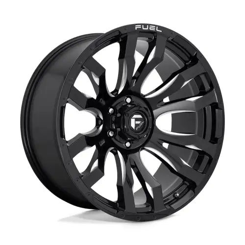 Fuel D673 BLITZ 20X9.0 8x165.1 ET20 CB125.1mm Gloss Black