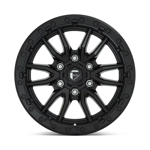 Fuel D679 REBEL 20X9.0 6x135 ET1 CB87.1mm Matte Black