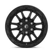 Fuel D679 REBEL 22X12.0 6x135 ET-44 CB87.1mm Matte Black