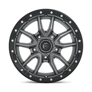 Fuel D680 REBEL 17X9.0 5x127 ET-12 CB71.5mm Matte Gun Metal