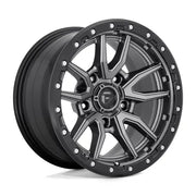 Fuel D680 REBEL 17X9.0 5x127 ET-12 CB71.5mm Matte Gun Metal