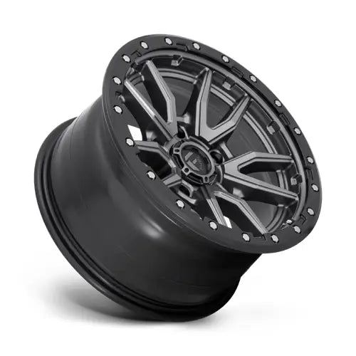 Fuel D680 REBEL 17X9.0 5x127 ET-12 CB71.5mm Matte Gun Metal