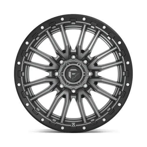 Fuel D680 REBEL 22X10.0 8x180 ET-18 CB124.2mm Matte Gun
