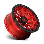 Fuel D695 COVERT 20X9.0 8x180 ET1 CB124.2mm Candy Red Black