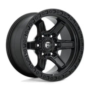 Fuel D697 KICKER 17X9.0 6x139.7 ET1 CB106.1mm Matte Black