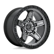 Fuel D698 KICKER 17X9.0 5x127 ET-12 CB71.5mm Matte Gun