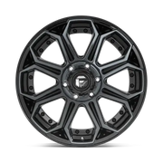 Fuel D704 SIEGE 20X9.0 5x127 ET1 CB71.5mm Gloss Machined