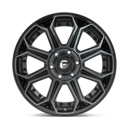 Fuel D704 SIEGE 20X9.0 5x127 ET1 CB71.5mm Gloss Machined