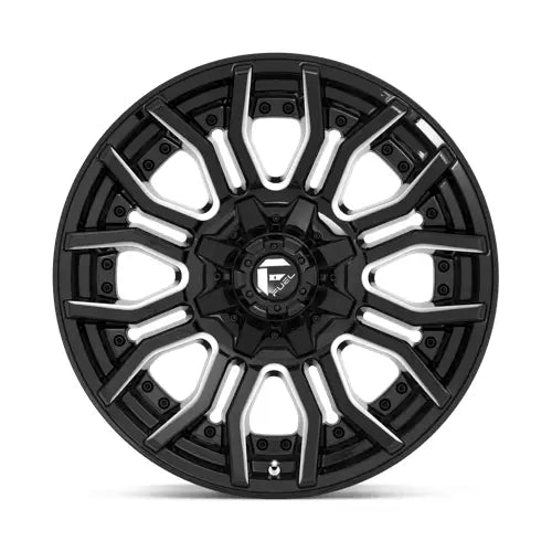 Fuel D711 RAGE 20X10.0 8x165.1 ET-18 CB125.1mm Gloss Black