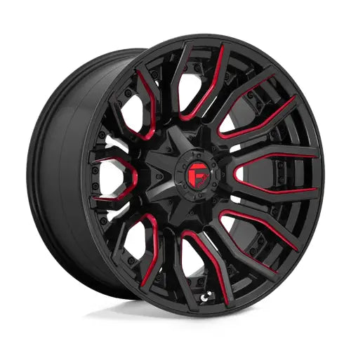 Fuel D712 RAGE 20X10.0 8x170 ET-18 CB125.1mm Gloss Black