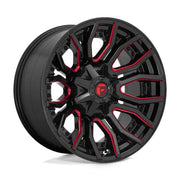 Fuel D712 RAGE 20X10.0 8x180 ET-18 CB124.2mm Gloss Black