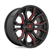 Fuel D712 RAGE 20X9.0 5x127/5x139.7 ET1 CB87.1mm Gloss
