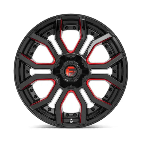 Fuel D712 RAGE 20X9.0 6x135/6x139.7 ET1 CB106.1mm