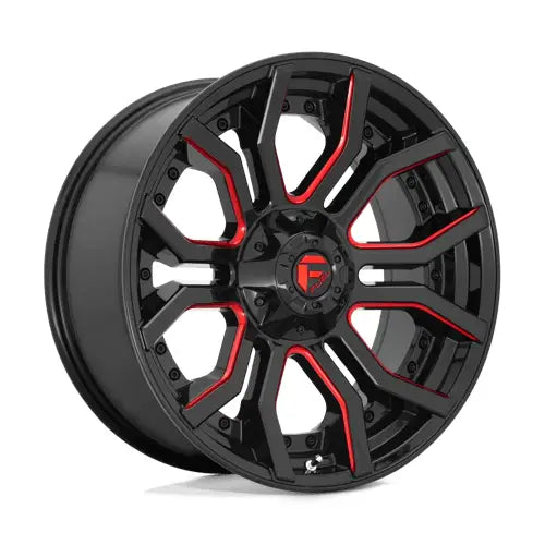 Fuel D712 RAGE 22X10.0 8x170 ET-18 CB125.1mm Gloss Black